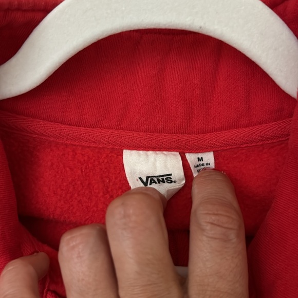 🏁Vans 🏁 cropped sweater 💕 Sz:M - Picture 2 of 4